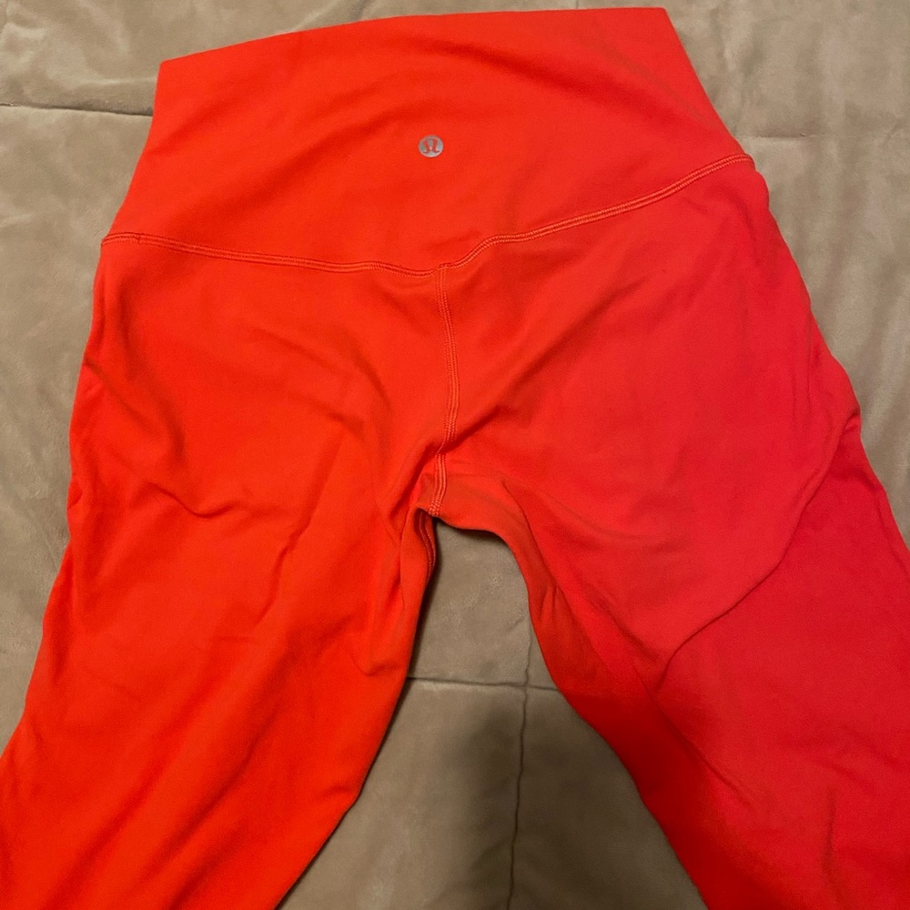 Red Align Lululemon